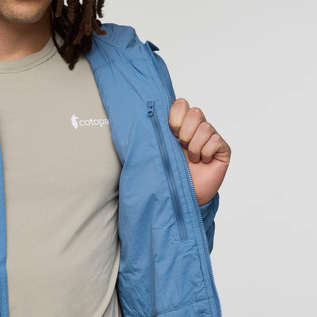Pacaya 2.0 Insulated Hooded Jacket - Men's, Fjord, Model Kai