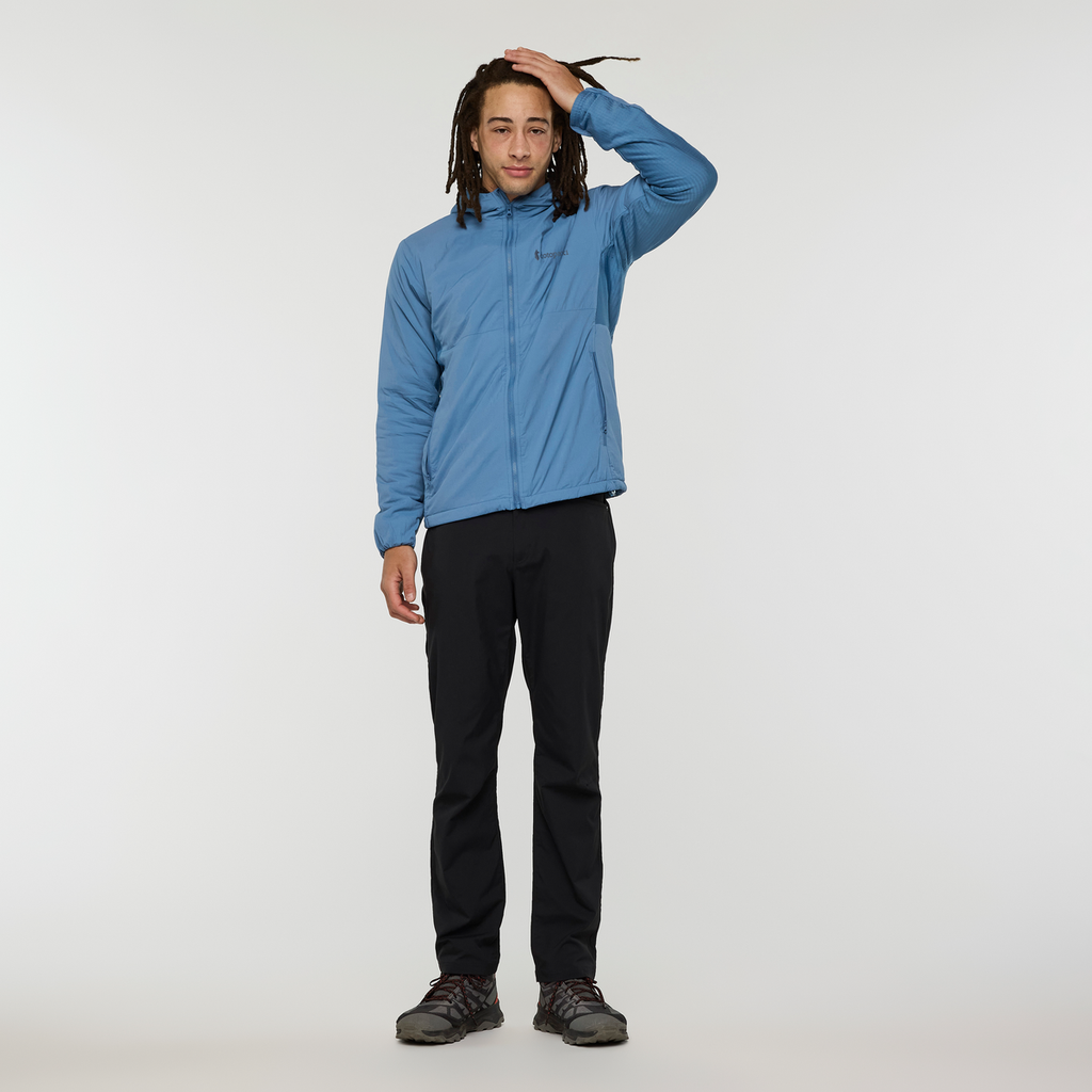 Pacaya 2.0 Insulated Hooded Jacket - Men's, Fjord, Model Kai