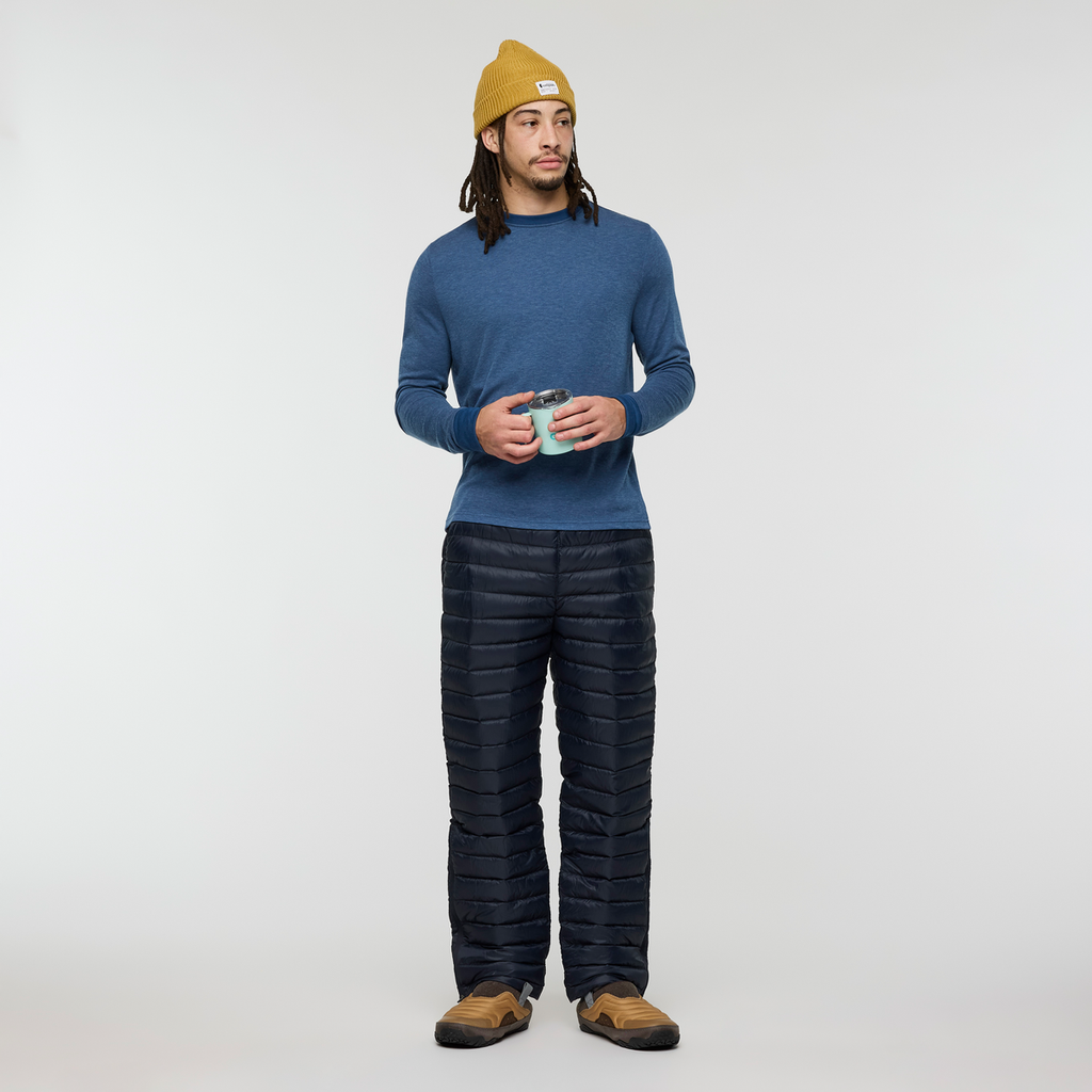 Perenne Long-Sleeve Shirt - Men's, Deep Sea, Model Kai