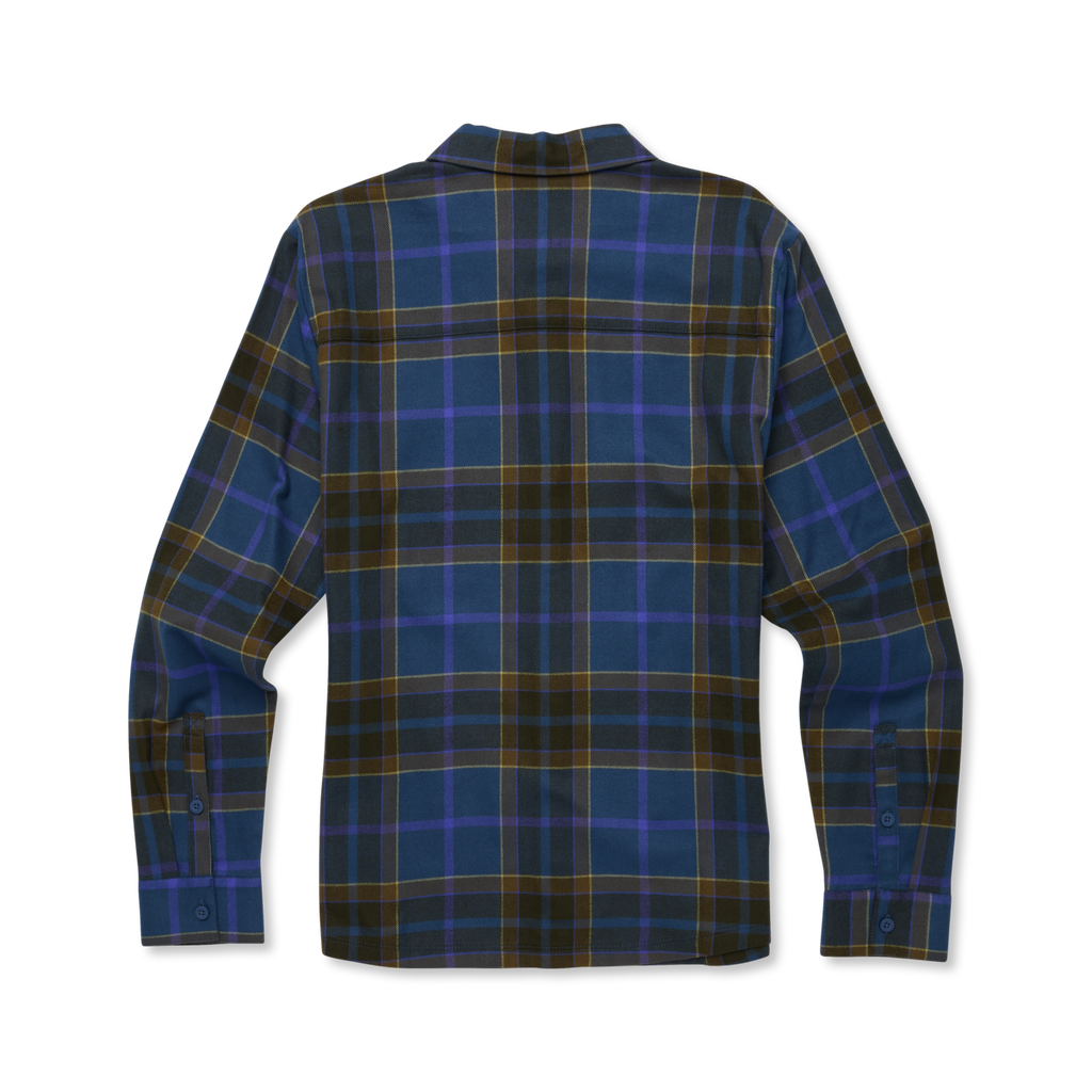 Quedo Flannel Shirt - Men's, Deep Sea Plaid, Model Kai