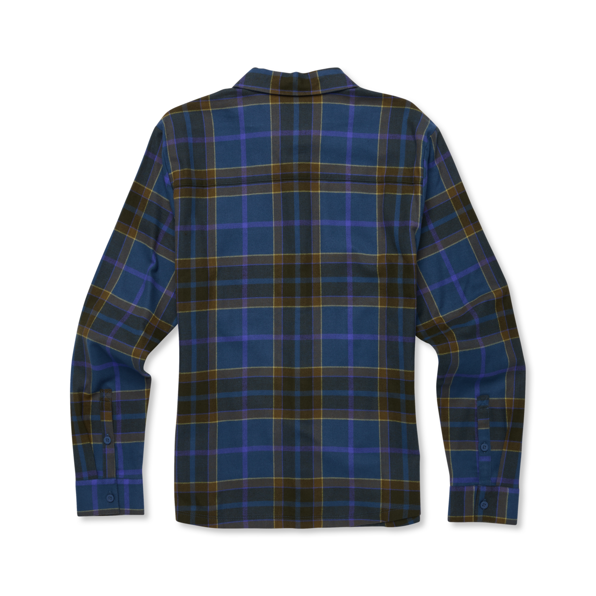Quedo Flannel Shirt - Men's, Deep Sea Plaid, Model Kai