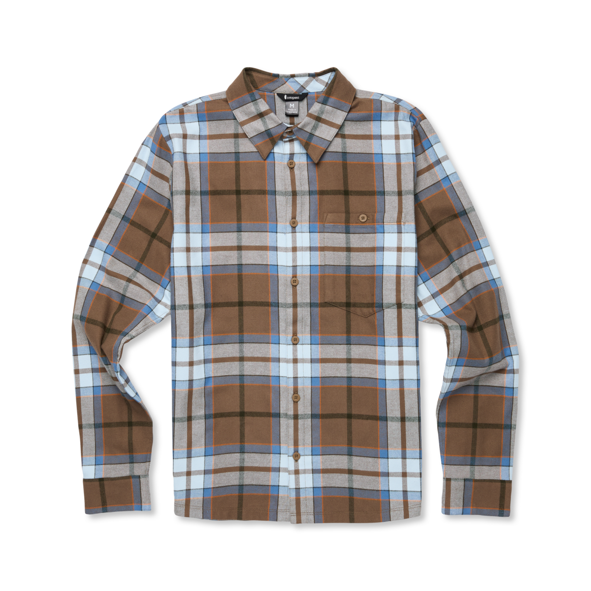 Quedo Flannel Shirt - Men's, Dune Plaid, Model Kai