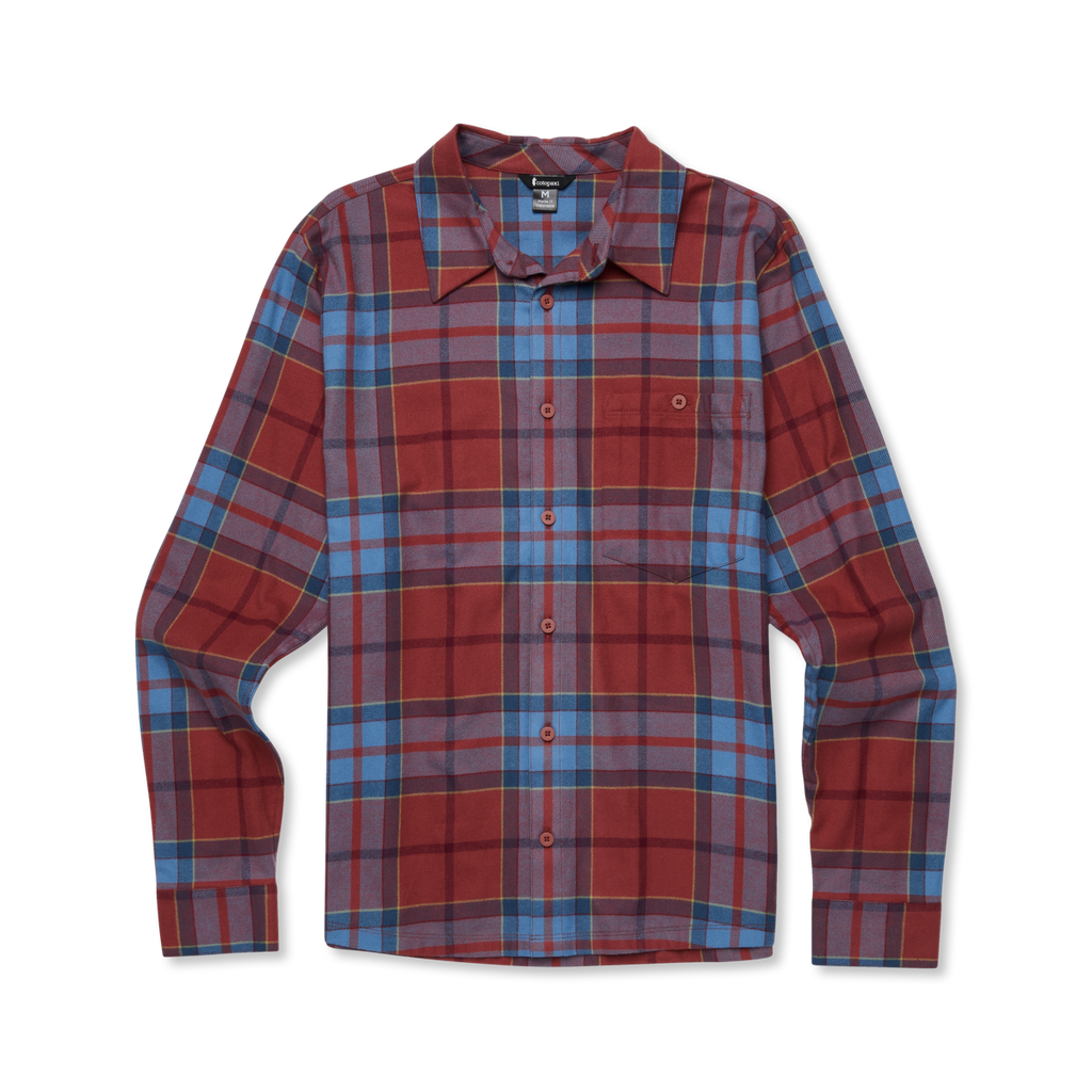 Quedo Flannel Shirt - Men's, Nutmeg Plaid, Model Nicolas