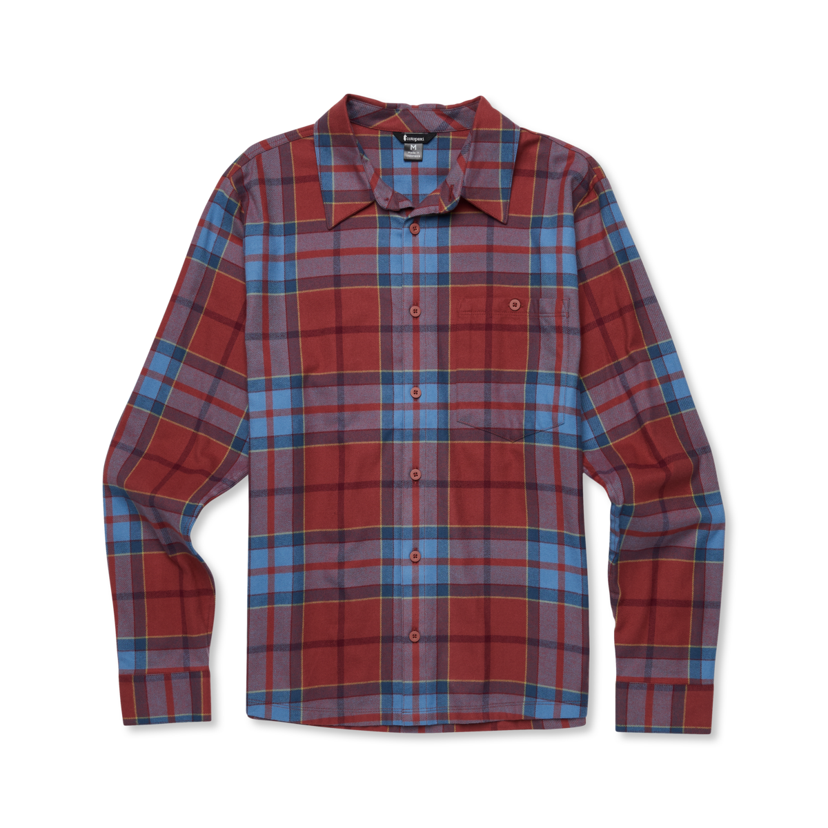 Quedo Flannel Shirt - Men's, Nutmeg Plaid, Model Nicolas