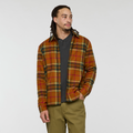 Quedo Flannel Shirt - Men's, Sienna Plaid, Model Kai