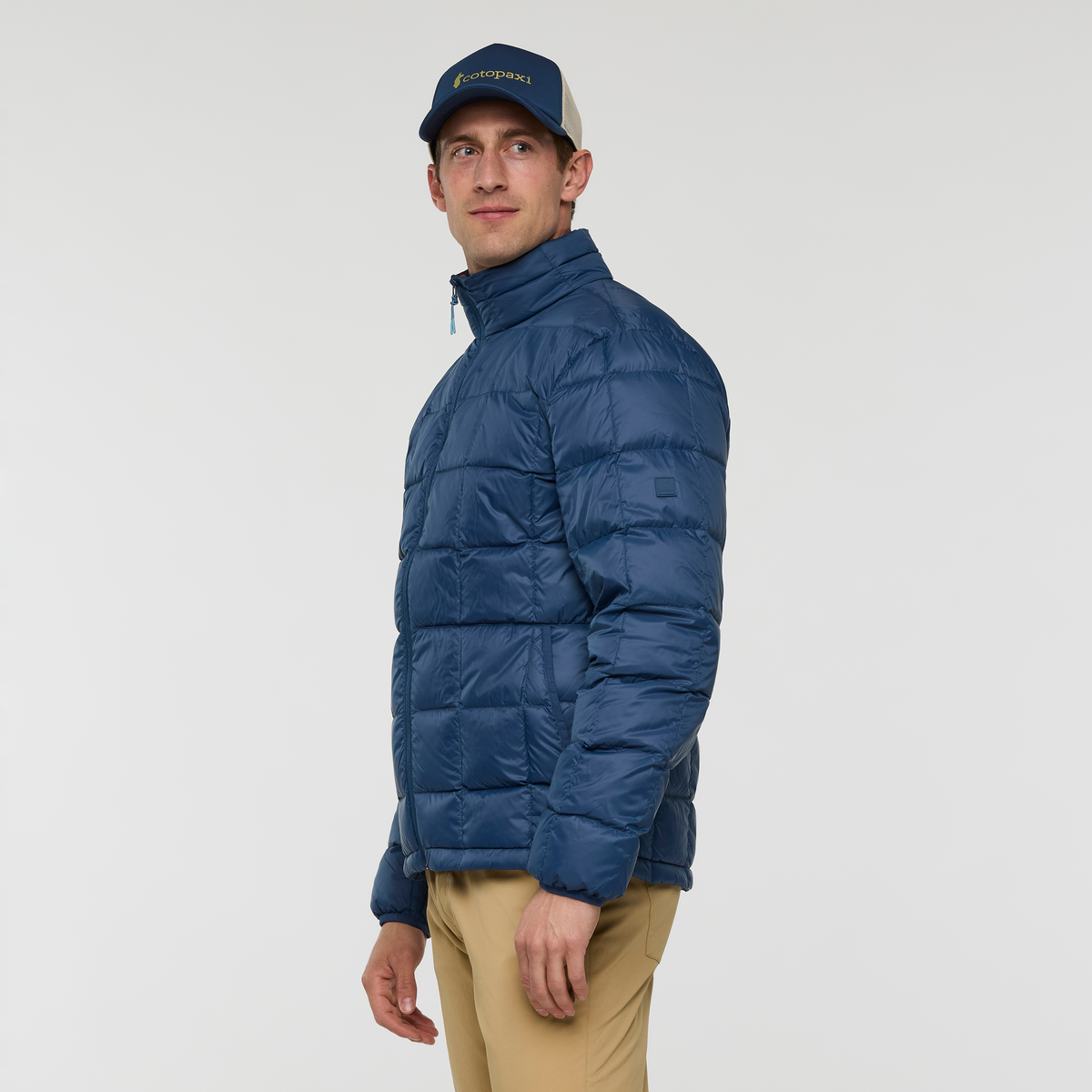 Repleto Down Jacket - Men's, Deep Sea, Model Jackson