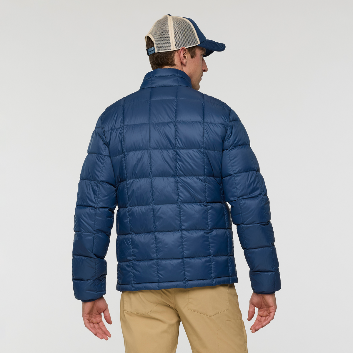 Repleto Down Jacket - Men's, Deep Sea, Model Jackson
