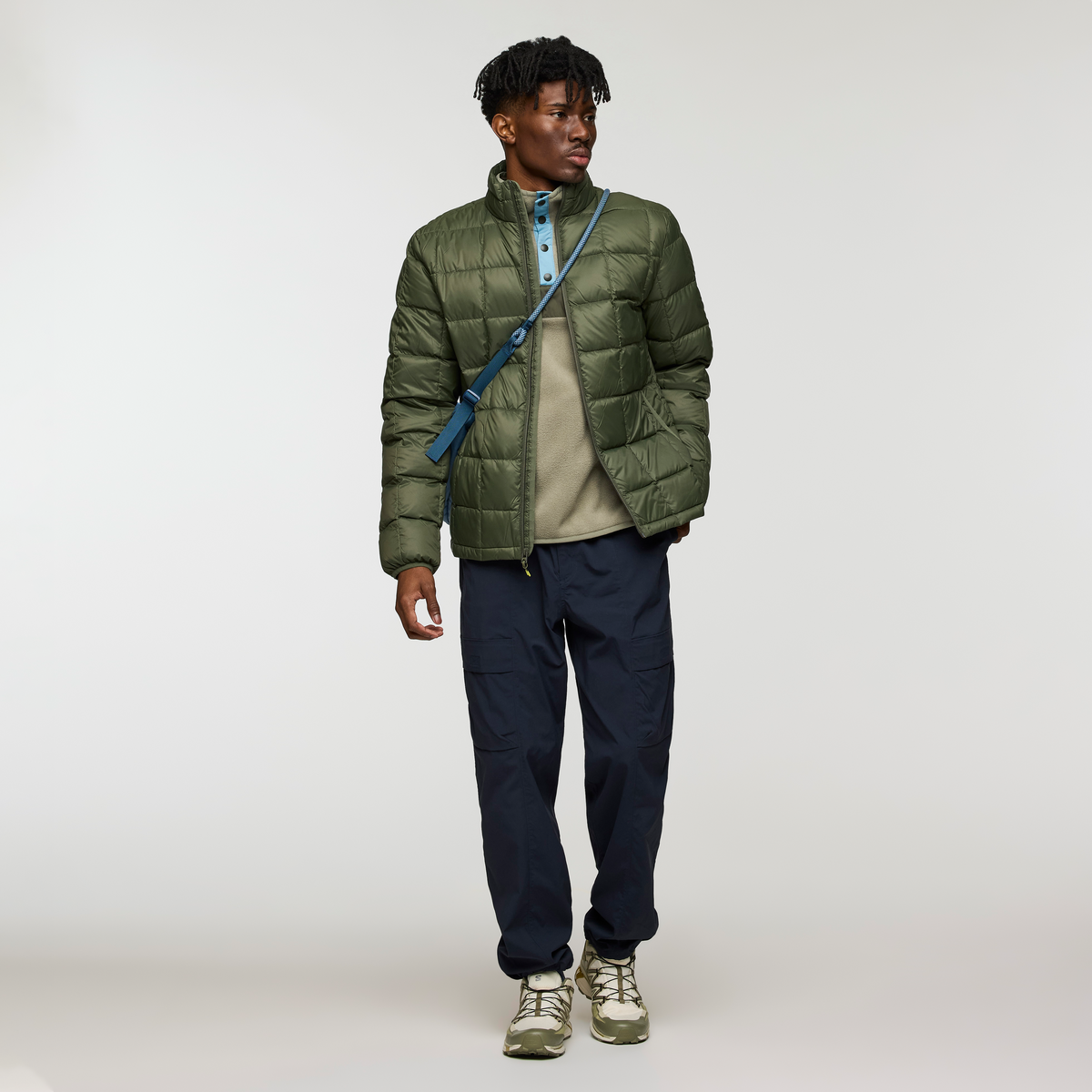 Repleto Down Jacket - Men's, Fatigue, Model Nicolas
