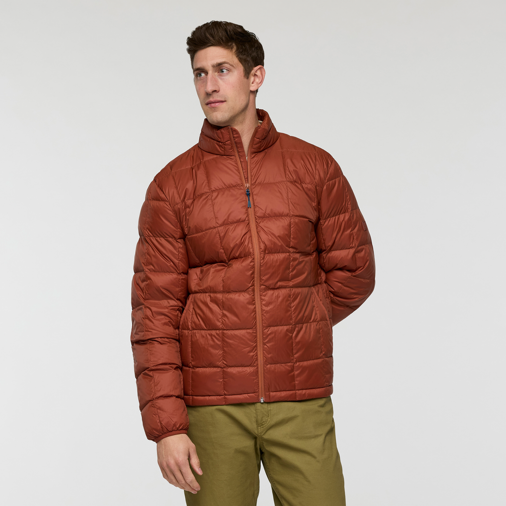 Repleto Down Jacket - Men's, Nutmeg, Model Jackson