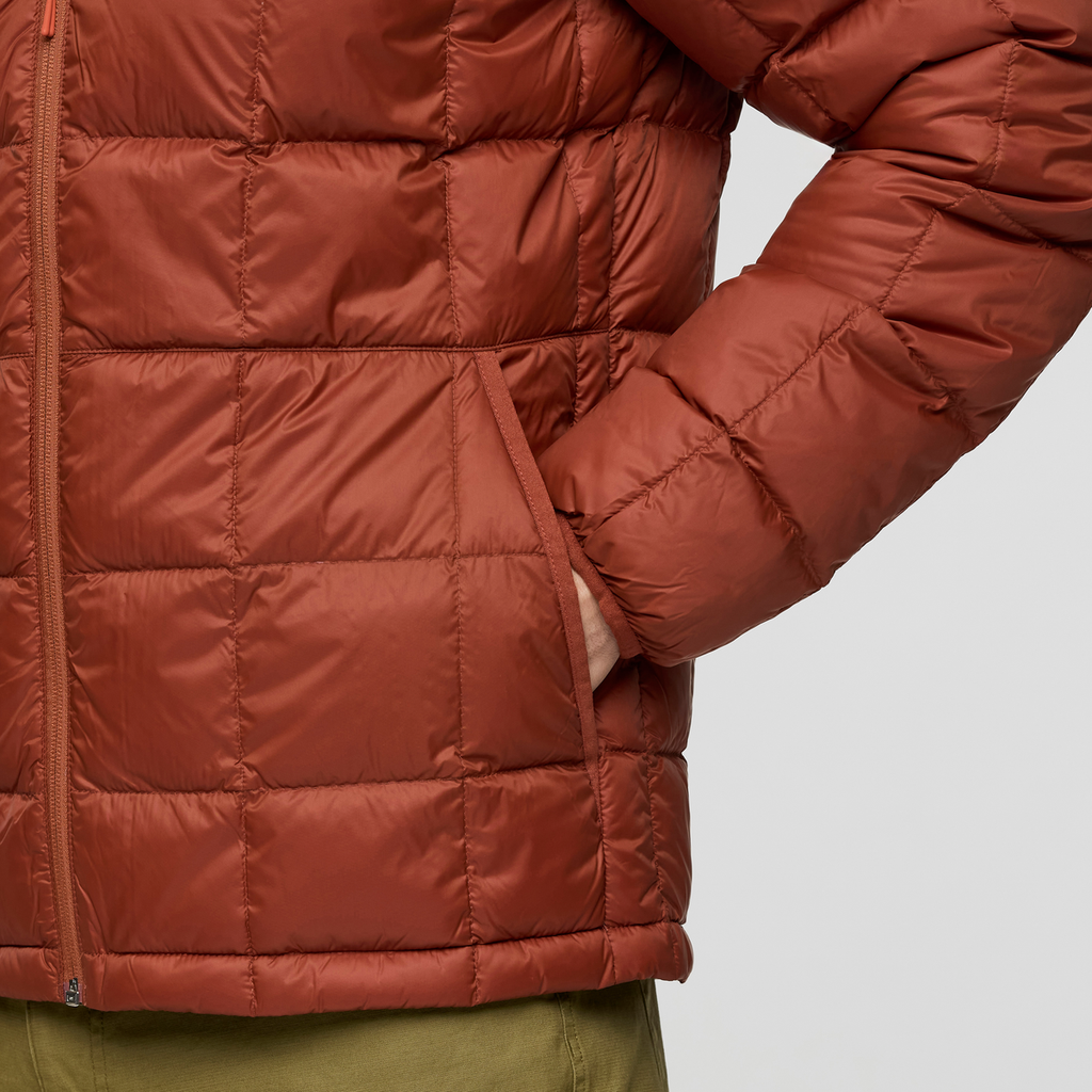 Repleto Down Jacket - Men's, Nutmeg, Model Jackson