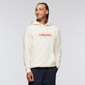 Retro Pullover Hoodie - Men's, Bone, Model Kai