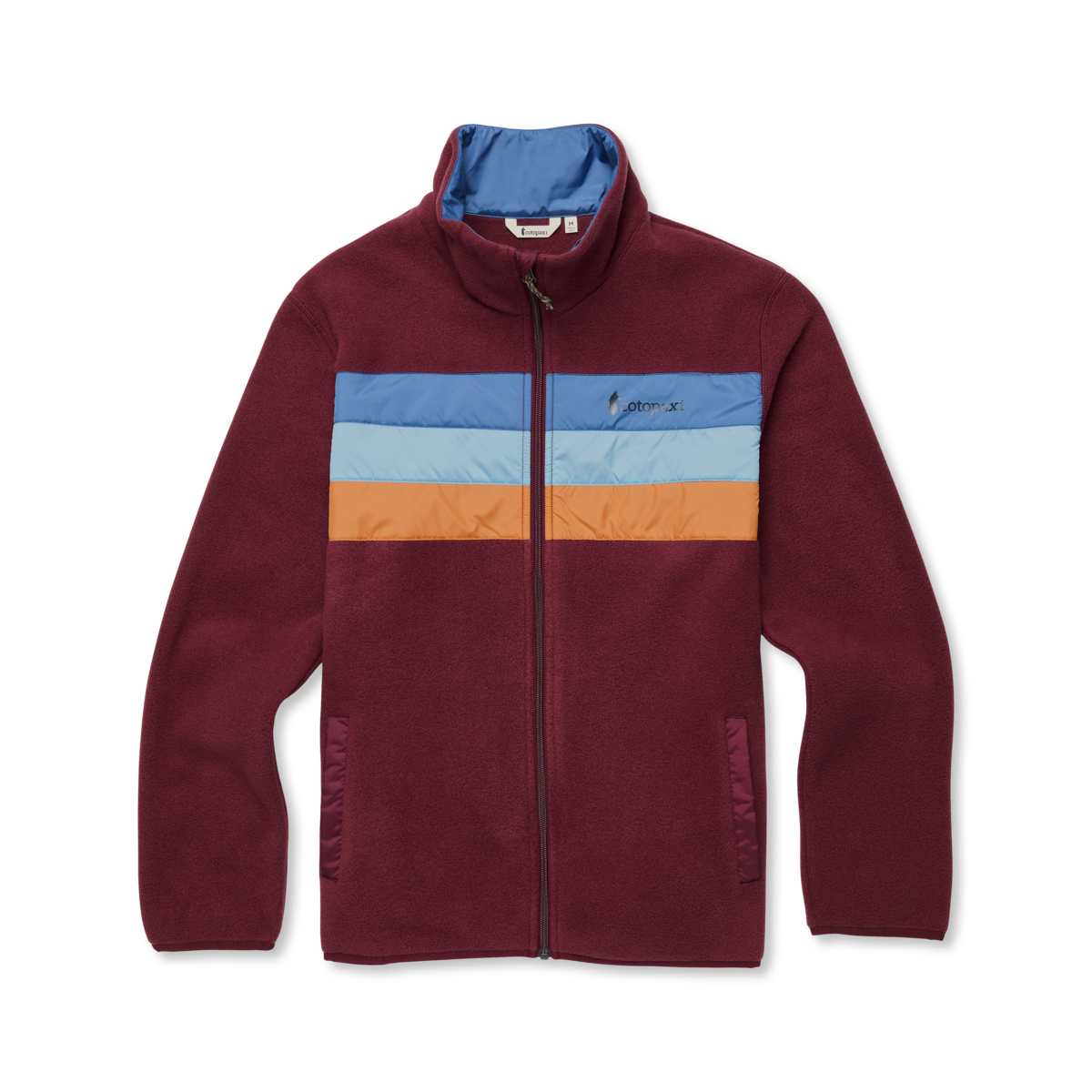 Teca Fleece Full-Zip Jacket - Men's, Acai Bowl, Model Nicolas