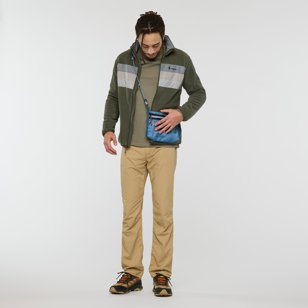 Teca Fleece Full-Zip Jacket - Men's, Canteen, Model Kai