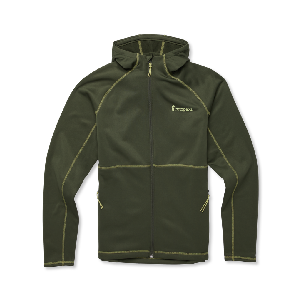 Tempa Fleece Hooded Jacket - Men's, Fatigue, Model Kai