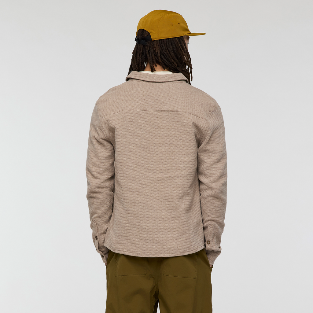 Tierno Button-Up Shirt - Men's, Heather Dune, Model Kai