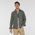 Tierno Button-Up Shirt - Men's, Heather Woods, Model Jackson