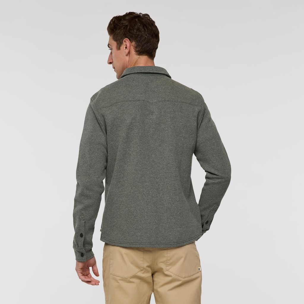 Tierno Button-Up Shirt - Men's, Heather Woods, Model Jackson