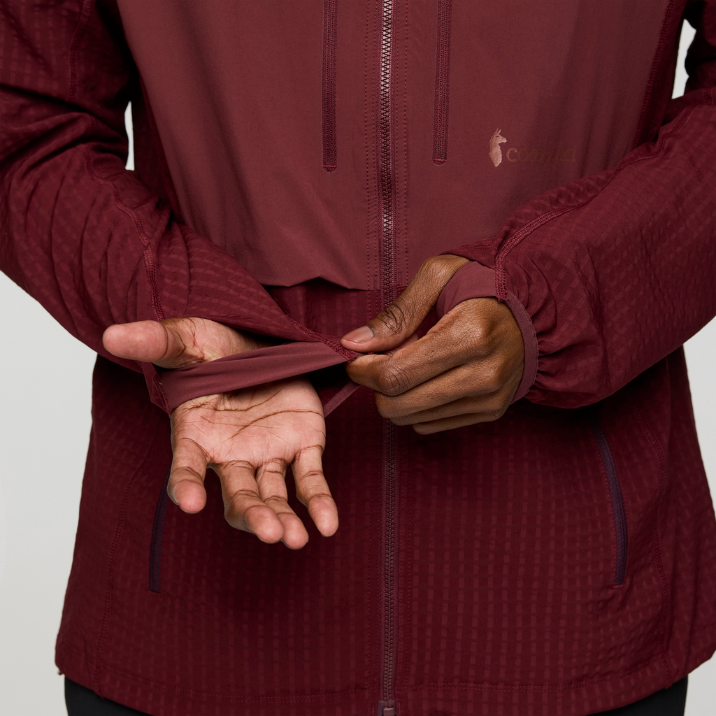 Yermo Hooded Jacket - Men's, Mulberry, Model Nicolas