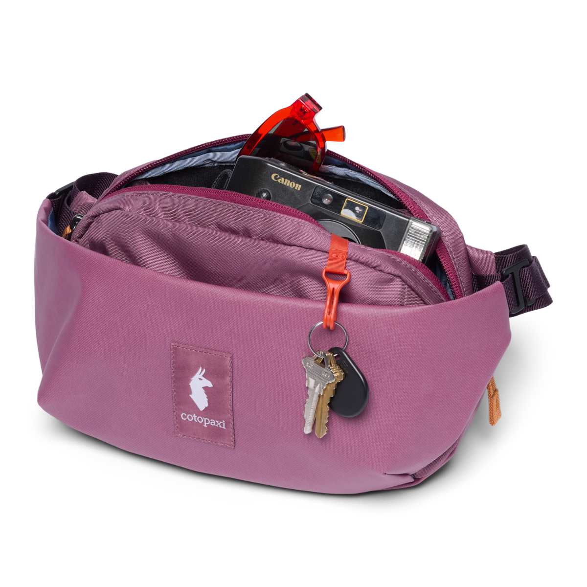 Coso 2L Hip Pack - Cada Día, Fig, Detail
