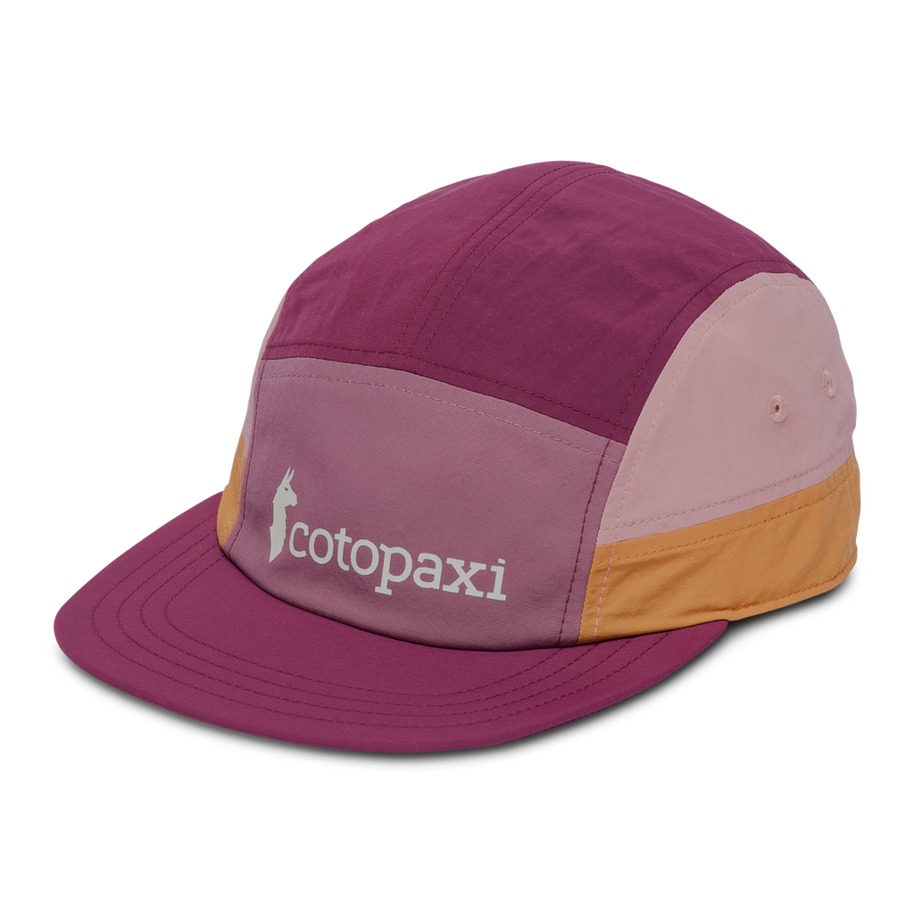 Cotopaxi Tech 5-Panel Hat, Fig/Jam, Detail