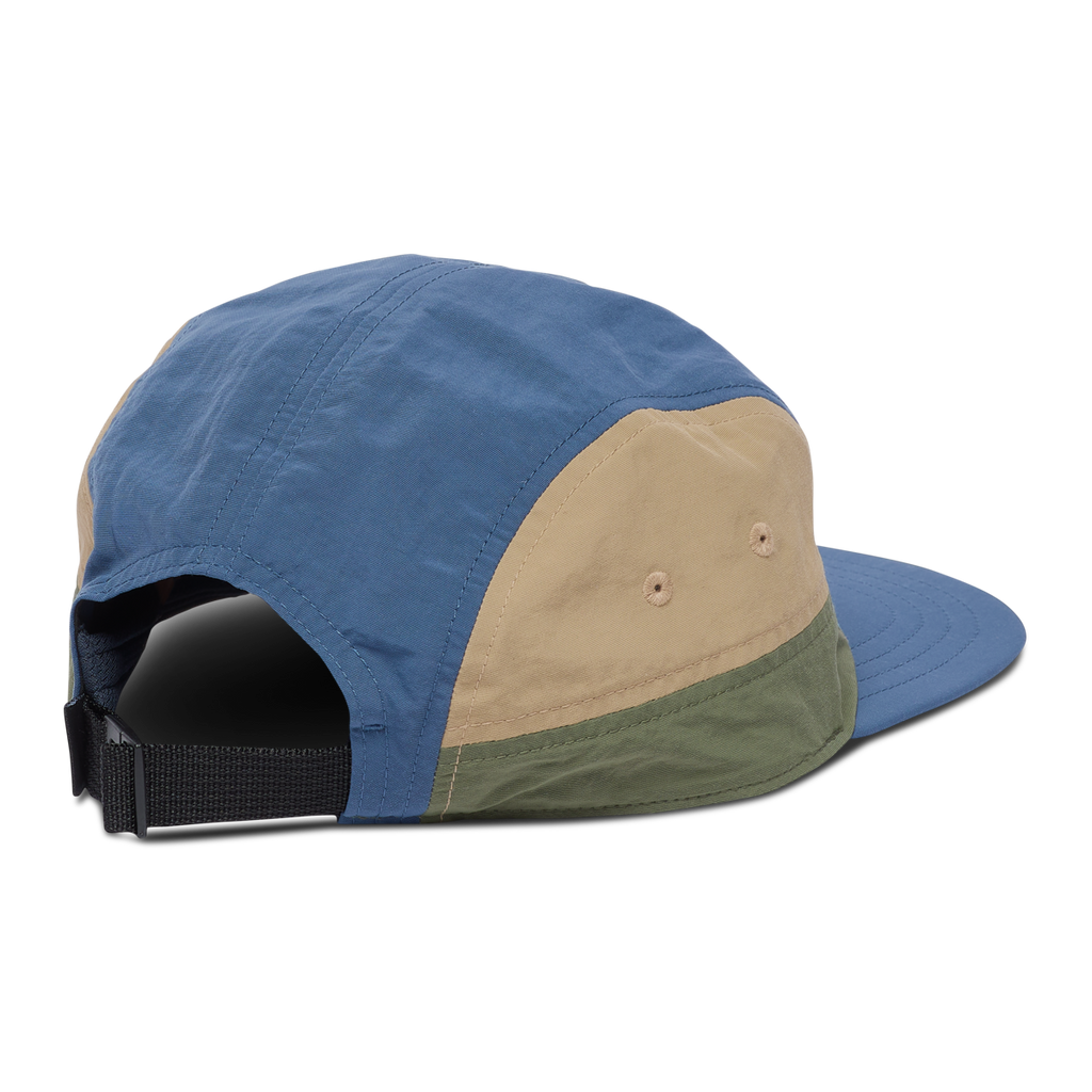 Cotopaxi Tech 5-Panel Hat, Fjord/Deep Sea, Detail