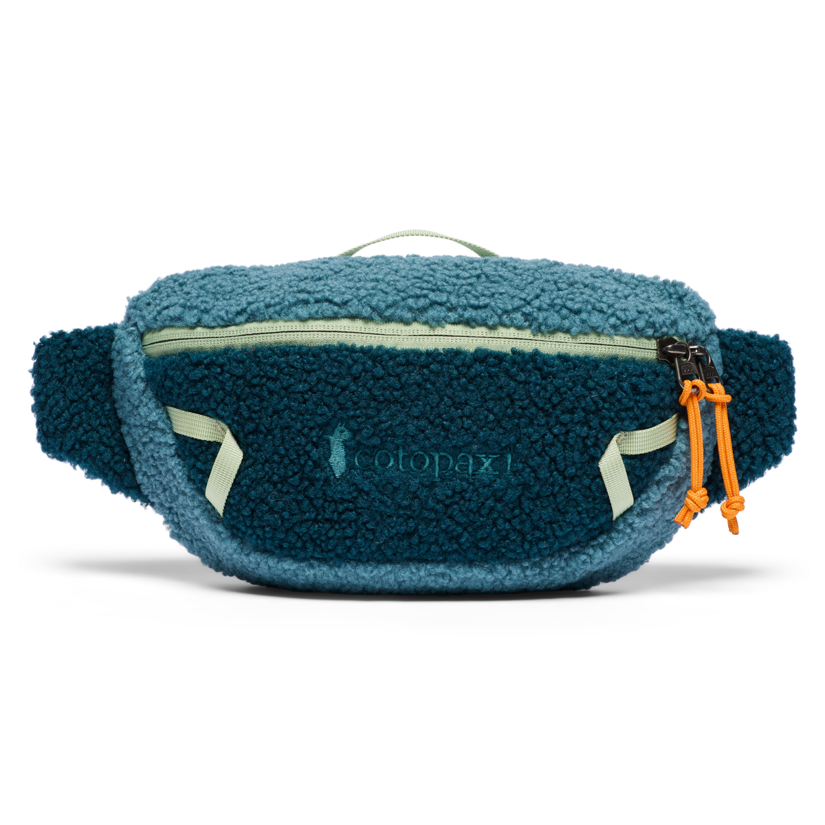 High Pile Fleece 3L Sling, Abyss/Drizzle, Detail