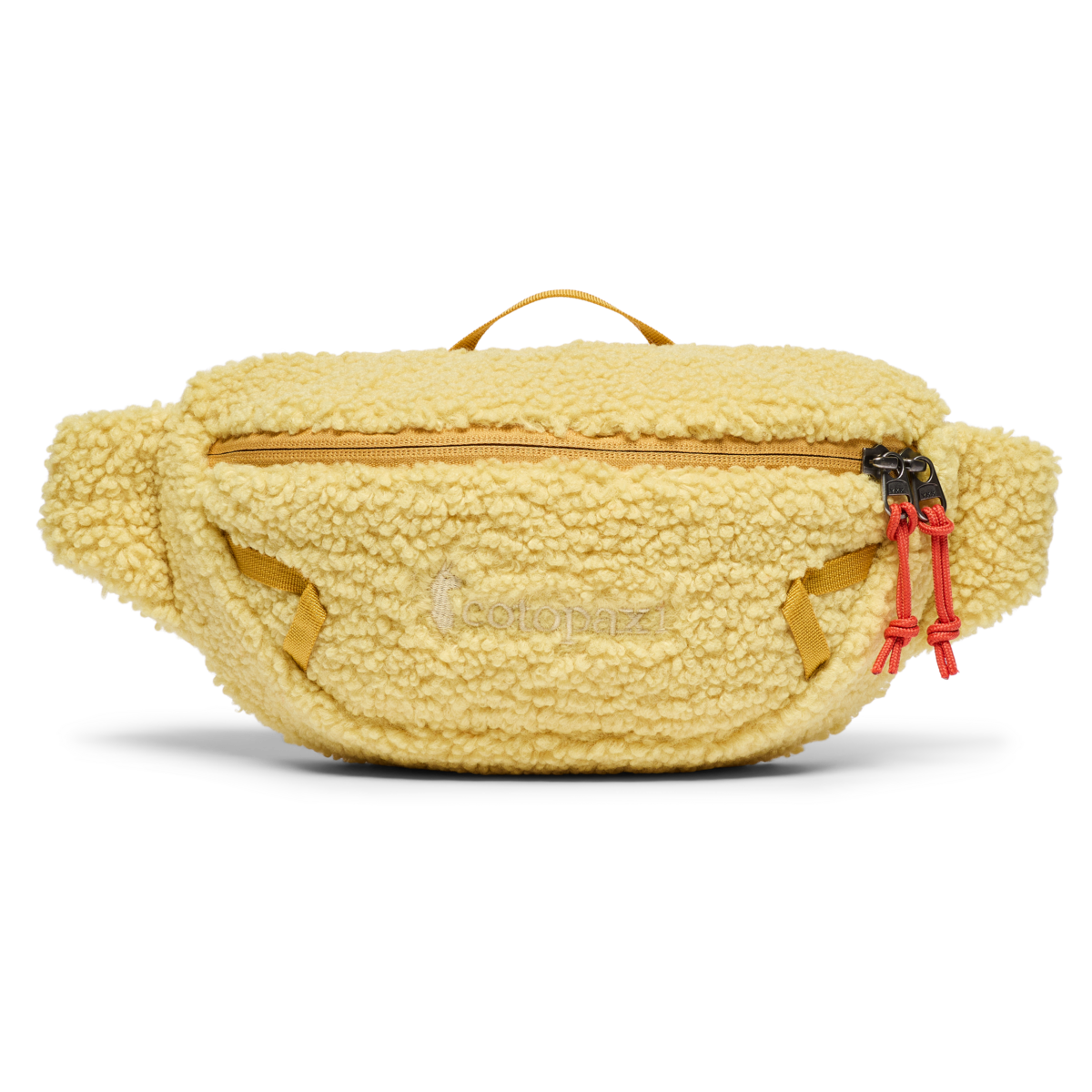 High Pile Fleece 3L Sling, Wheat, Detail