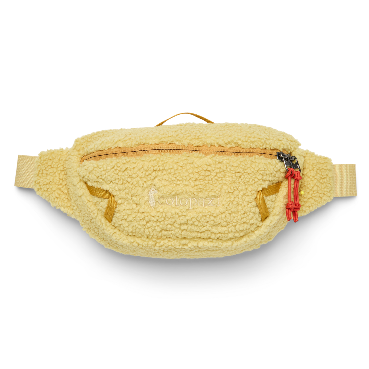 High Pile Fleece 3L Sling, Wheat, Detail