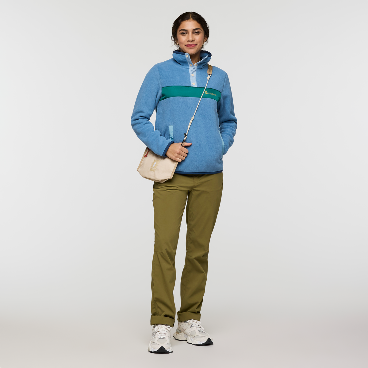 Lista 2L Lightweight Crossbody Bag - Cada Día, Cream