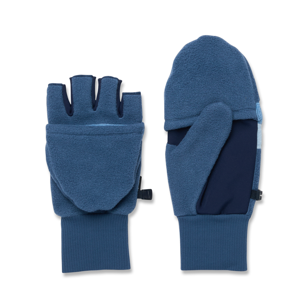 Teca Fleece Glitten, Deep Sea, Detail