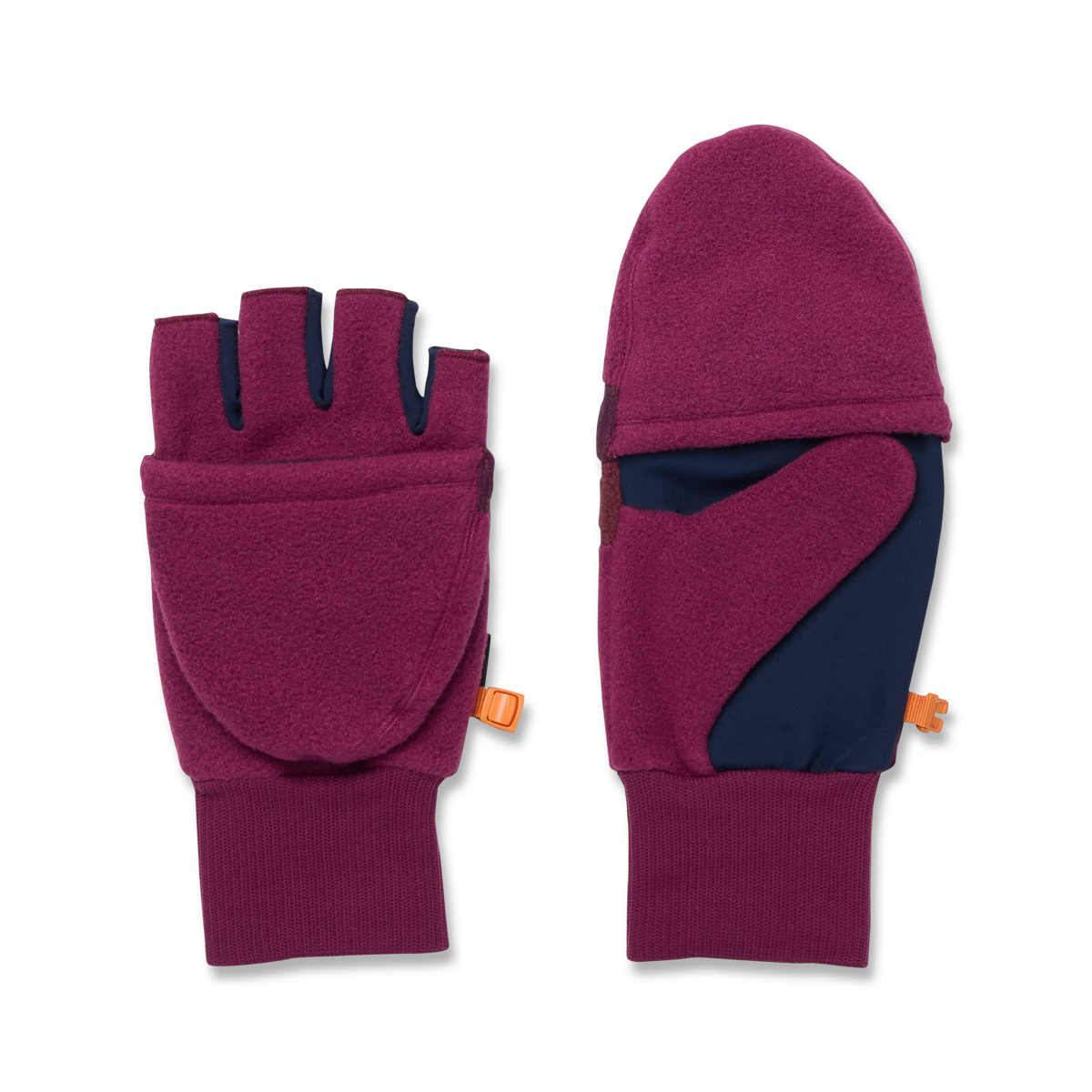 Teca Fleece Glitten, Jam, Detail