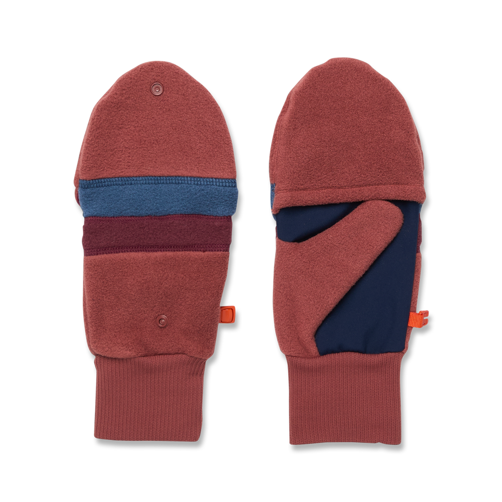 Teca Fleece Glitten, Nutmeg, Detail