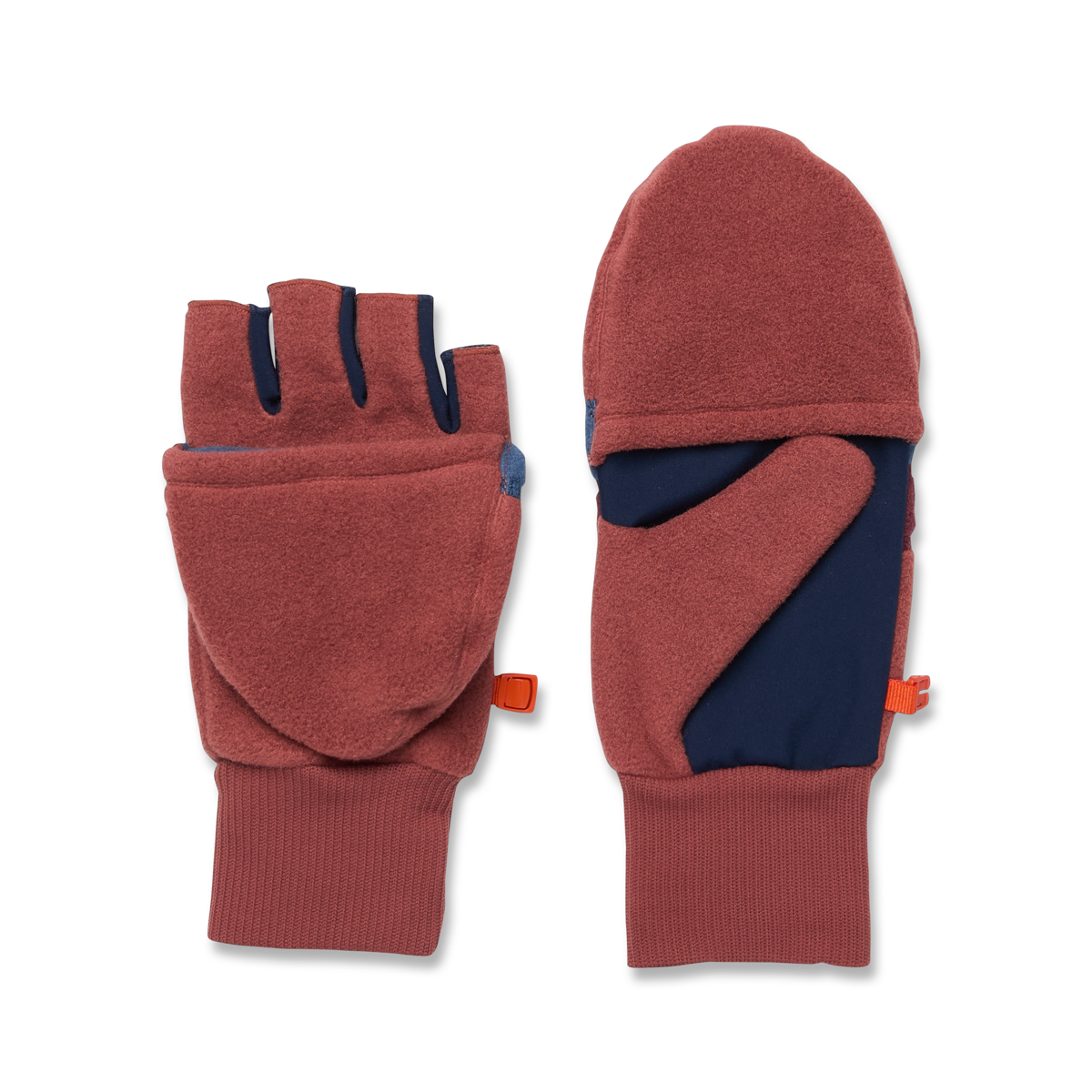 Teca Fleece Glitten, Nutmeg, Detail