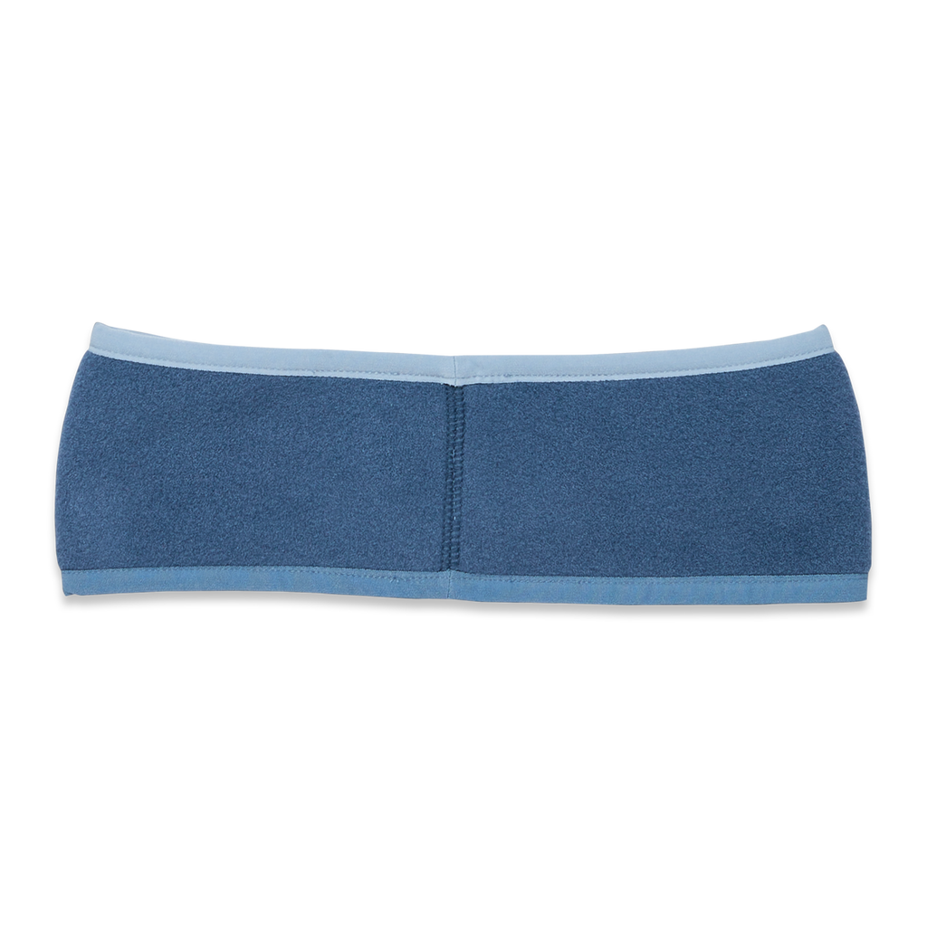 Teca Fleece Headband, Deep Sea, Detail