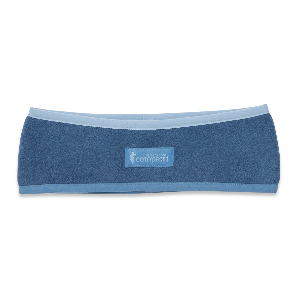 Teca Fleece Headband, Deep Sea, Detail