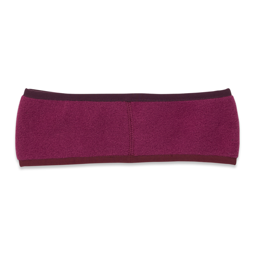 Teca Fleece Headband, Jam, Detail