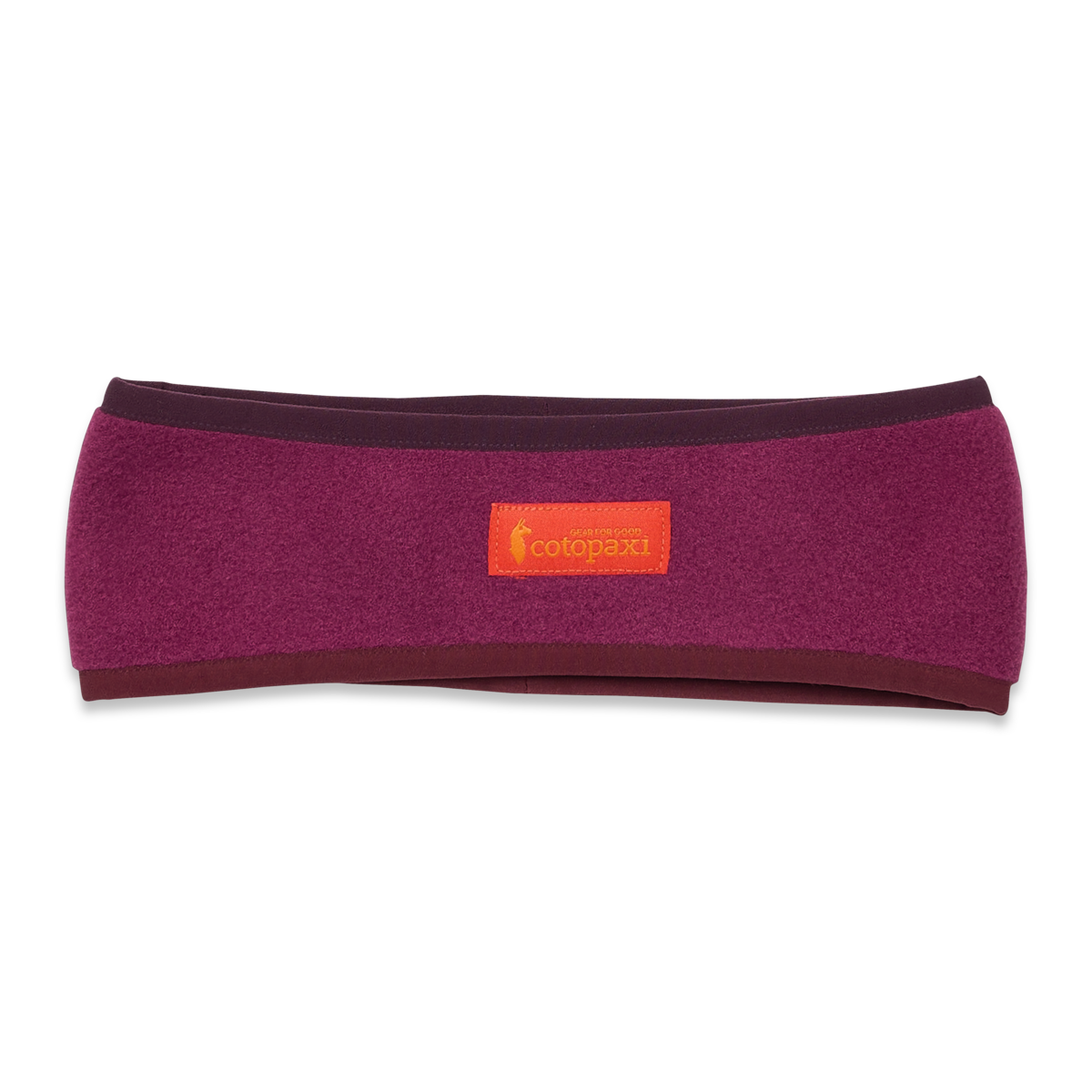 Teca Fleece Headband, Jam, Detail