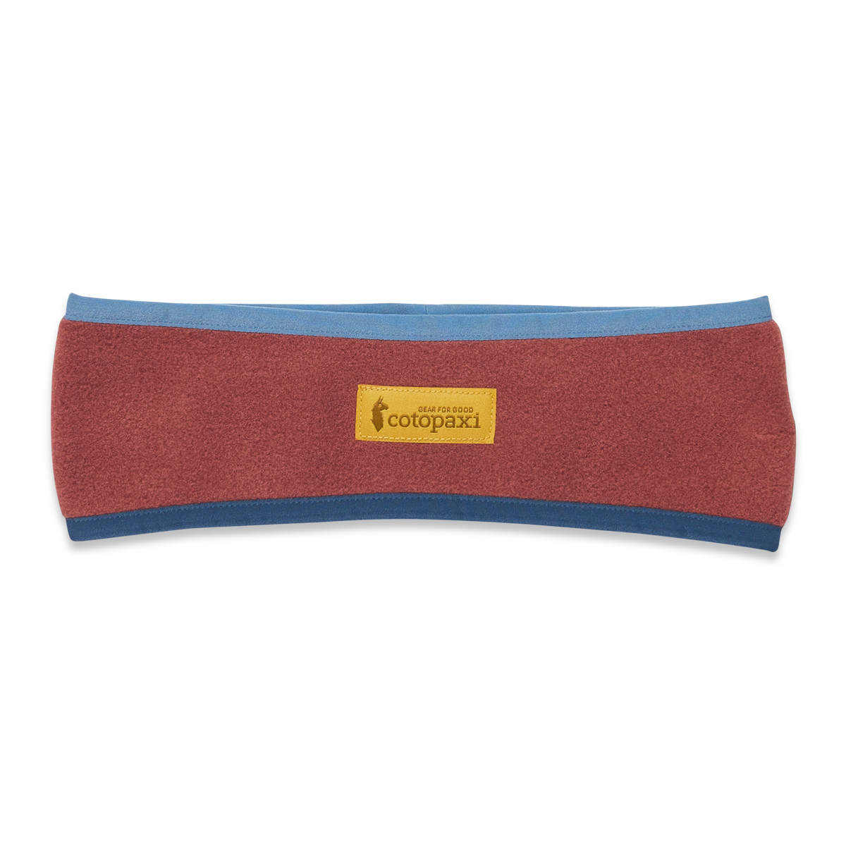 Teca Fleece Headband, Nutmeg, Detail
