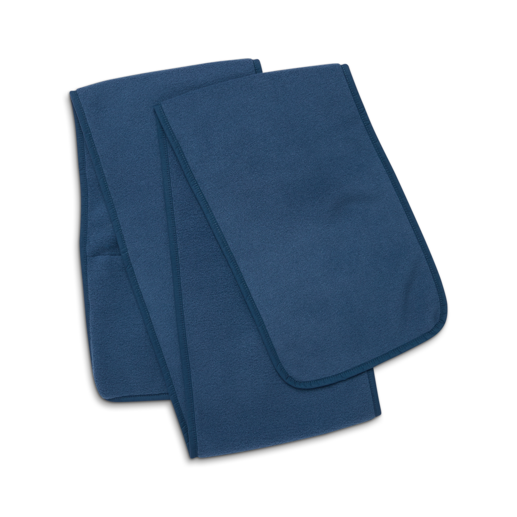 Teca Fleece Scarf, Deep Sea, Detail