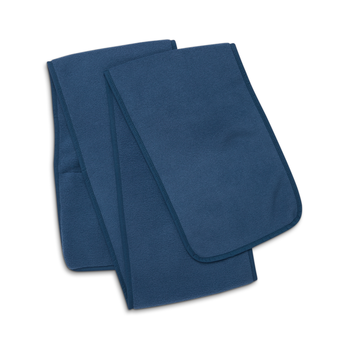 Teca Fleece Scarf, Deep Sea, Detail