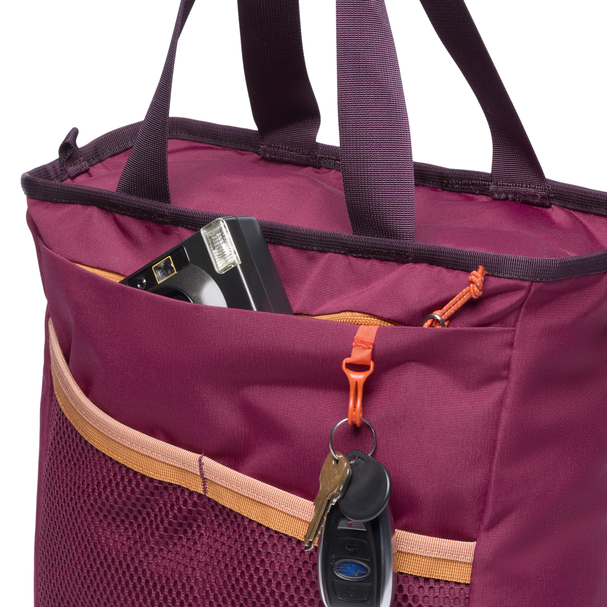Todo 22L Convertible Tote, Jam, Detail