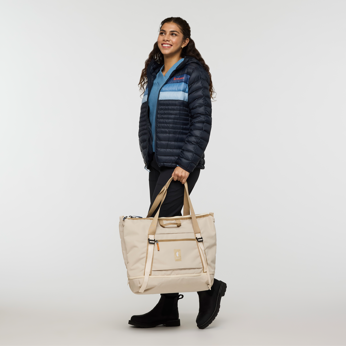 Viaje 35L Weekender Bag - Cada Día, Cream