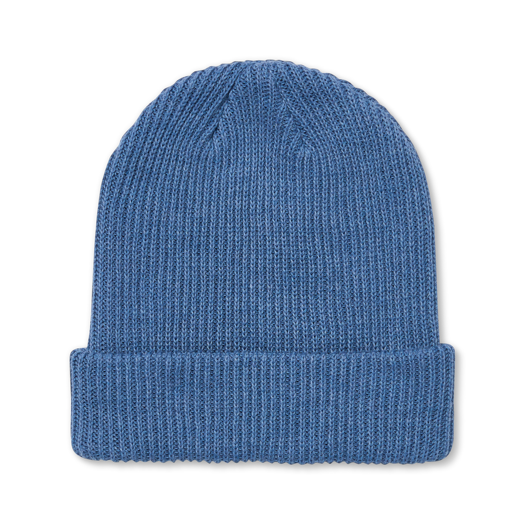Wharf Beanie - Cotopaxi Patch, Fjord, Detail