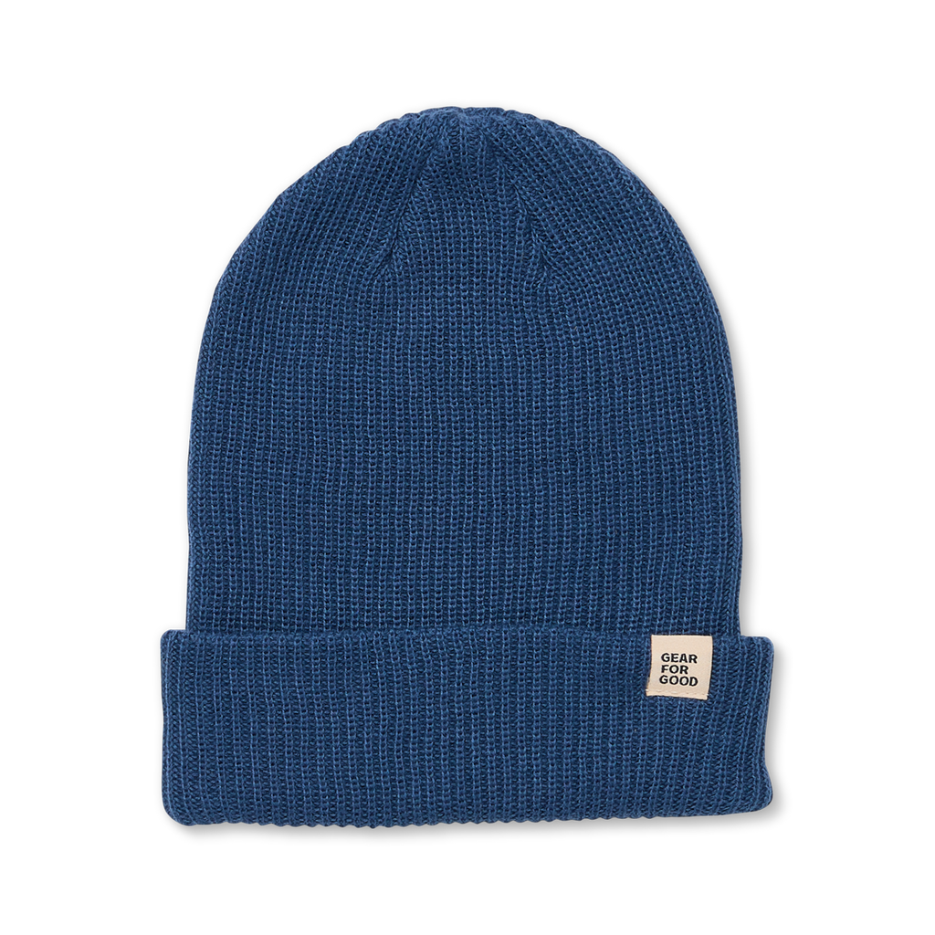 Wharf Beanie, Deep Sea, Detail