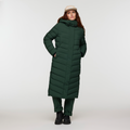 Alivio Down Long Parka - Women's, Cargo, Model Caitlyn