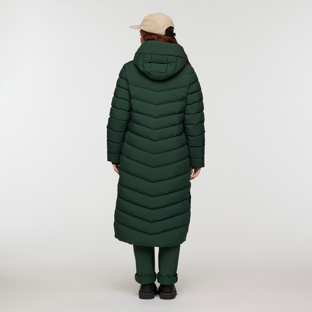 Alivio Down Long Parka - Women's, Cargo, Model Caitlyn