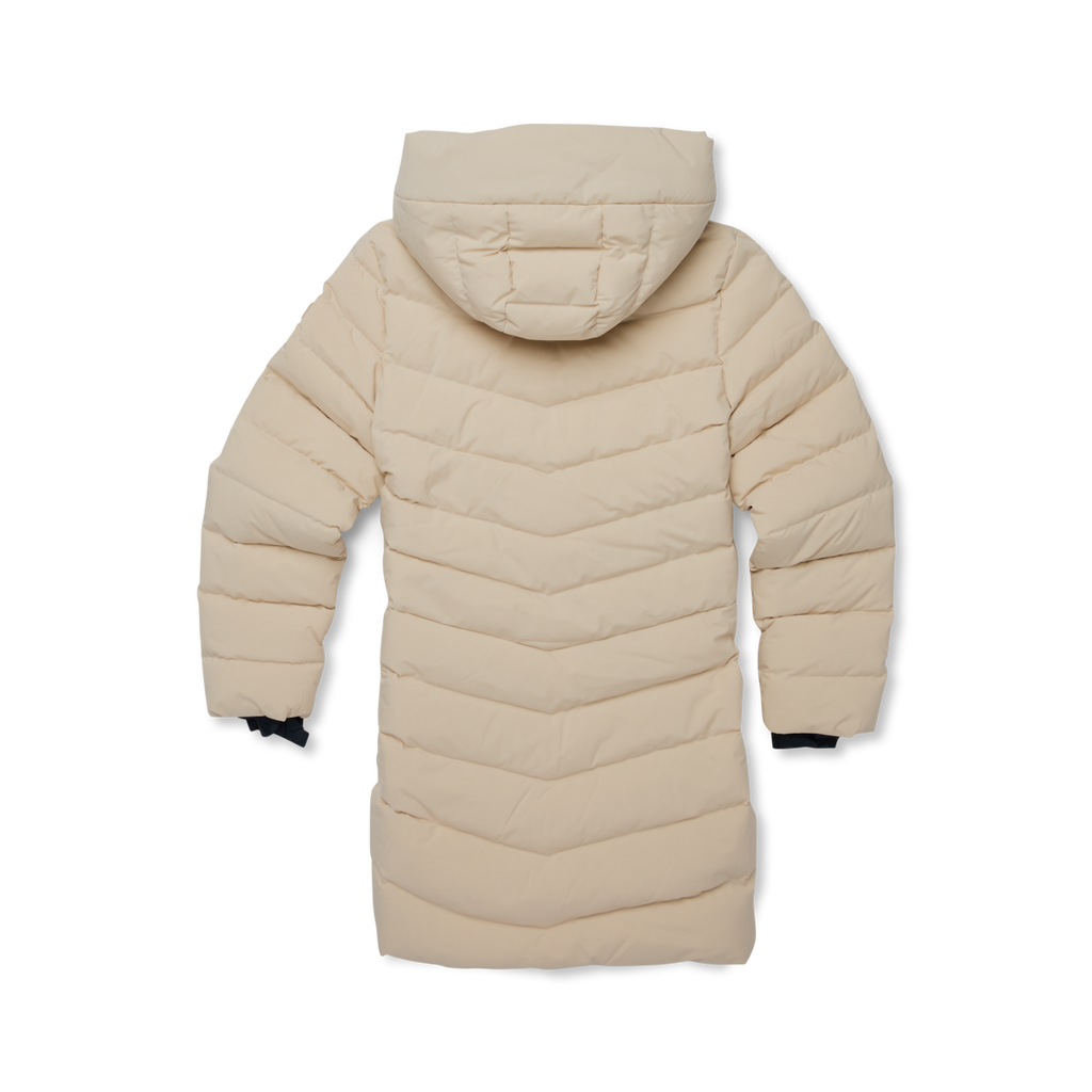 Alivio Down Parka - Women's, Cream, Model Caitlyn