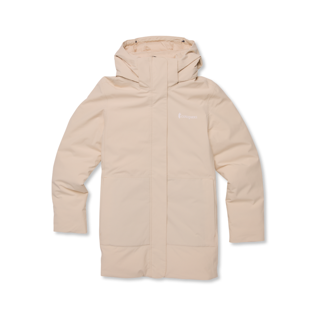 Calidez Down Parka - Women's, Cream, Model Avery