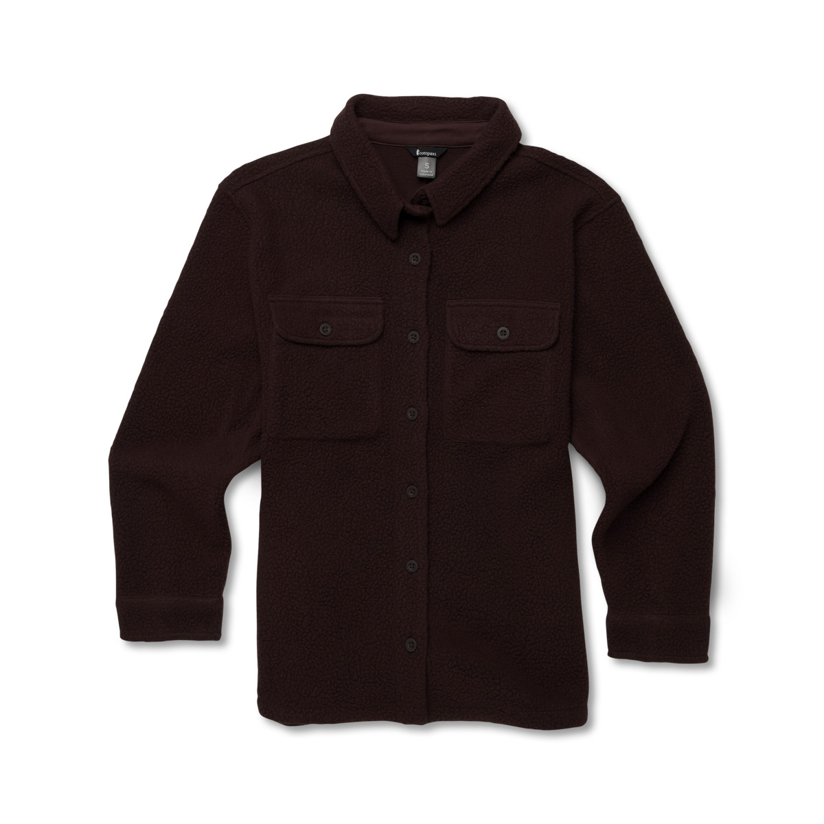 Cameta Shacket - Women's, Coffee, Model Avery