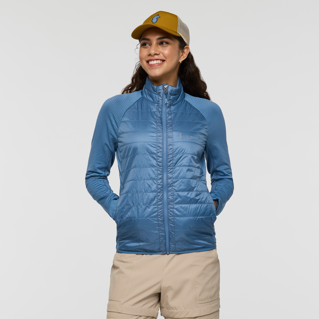 Capa Hybrid Insulated Jacket - Women's, Fjord, Model Avery